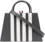 Thom Browne draagtas met applicatie Grijs - Thumbnail 1