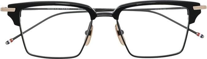 Thom Browne Eyewear TB422 bril met wayfarer montuur Zwart