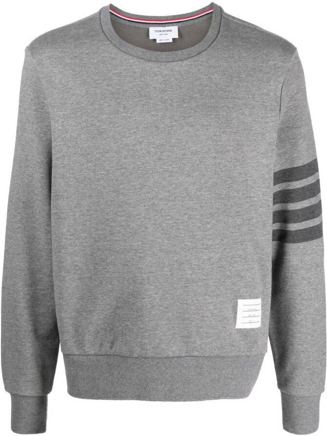 Thom Browne Sweater met strepen Grijs