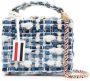 Thom Browne Geruite tas Blauw - Thumbnail 1