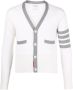 Thom Browne Gestreept vest Wit - Thumbnail 1