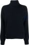 Thom Browne Gestreepte coltrui Blauw - Thumbnail 1