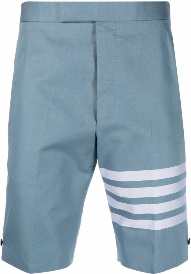 Thom Browne Getailleerde shorts Blauw