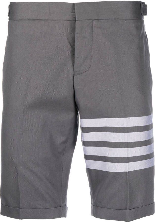 Thom Browne Getailleerde shorts Grijs