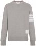 Thom Browne grey Classic Sweatshirt With Engineered 4-Bar In Classic Loop Back Grijs - Thumbnail 1