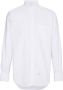 Thom Browne grosgrain placket shirt Wit - Thumbnail 1
