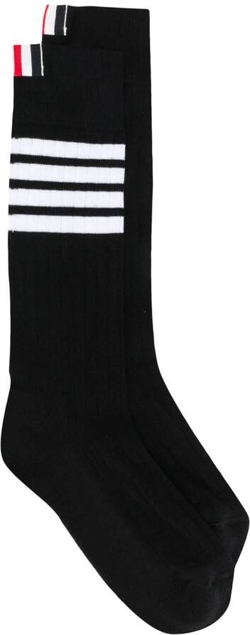 Thom Browne Halfhoge sokken Zwart