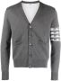Thom Browne Vest met V-hals Grijs - Thumbnail 1