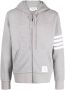 Thom Browne Hoodie met logopatch Grijs - Thumbnail 1