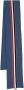 Thom Browne Intarsia sjaal Blauw - Thumbnail 1