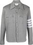 Thom Browne Jack met 4 strepen Grijs - Thumbnail 1