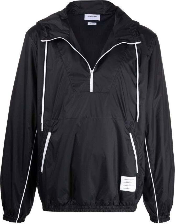 Thom Browne Jack met logopatch Blauw