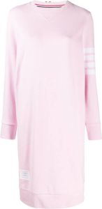 Thom Browne Jurk in sweater-stijl Roze