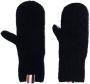Thom Browne Kabelgebreide handschoenen Blauw - Thumbnail 1
