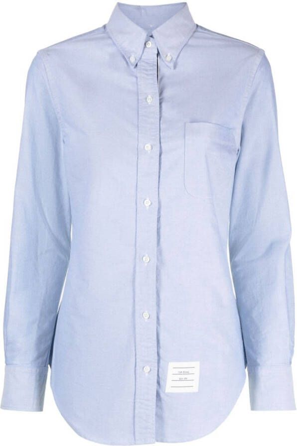 Thom Browne Katoenen blouse Blauw