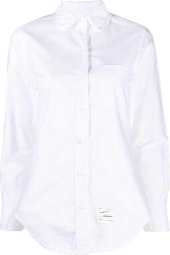 Thom Browne Katoenen blouse Wit