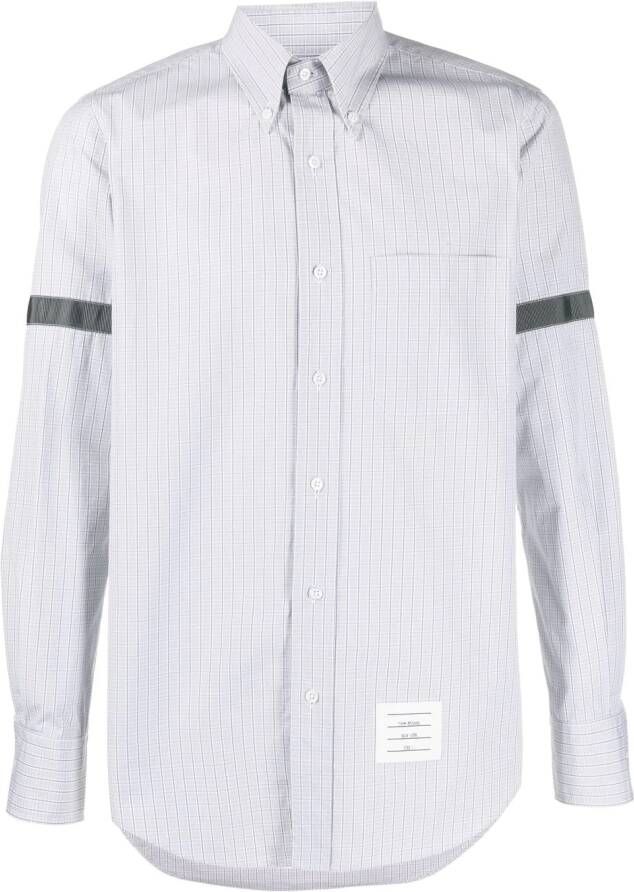 Thom Browne Katoenen overhemd Grijs