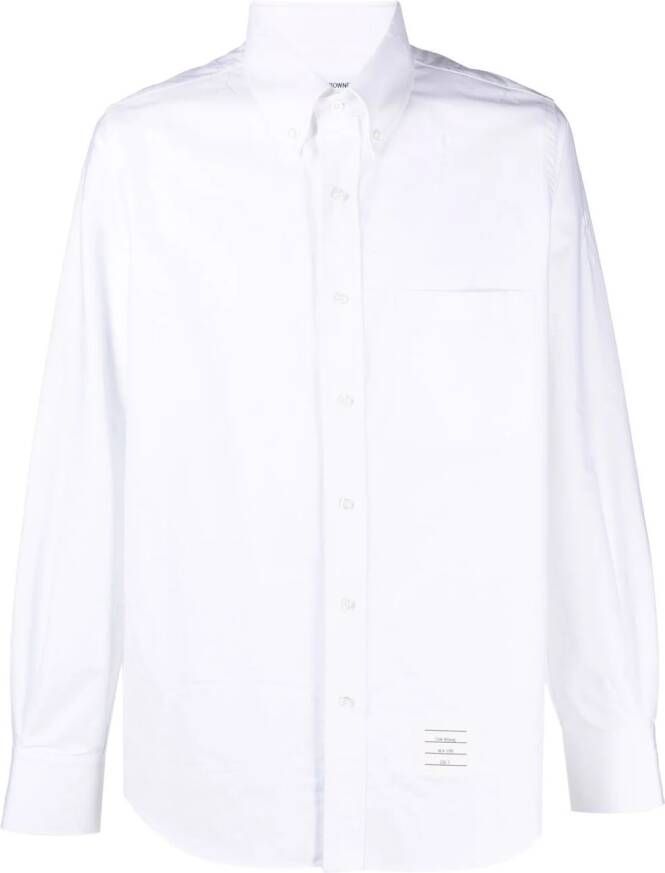 Thom Browne Katoenen overhemd Wit