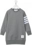 Thom Browne Kids Gestreepte sweaterjurk Grijs - Thumbnail 1