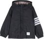 Thom Browne Kids Jack met capuchon Blauw - Thumbnail 1