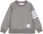 Thom Browne Kids Sweater met vier strepen Grijs - Thumbnail 1