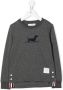 Thom Browne Kids T-shirt met logo Grijs - Thumbnail 1