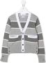 Thom Browne Kids Vest met V-hals Grijs - Thumbnail 1