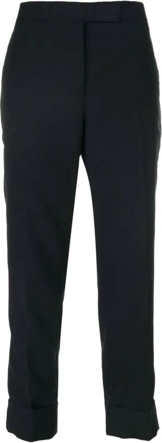 Thom Browne classic backstrap trousers Blauw