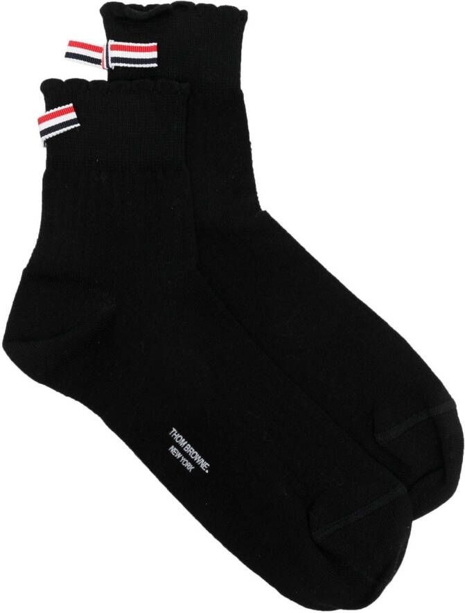 Thom Browne Lange sokken Zwart