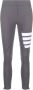 Thom Browne Legging met vier strepen Grijs - Thumbnail 1