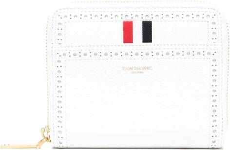 Thom Browne Leren portemonnee Wit