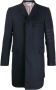 Thom Browne Mantel met 4 strepen Blauw - Thumbnail 1