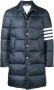 Thom Browne Nylon overjas Blauw - Thumbnail 1