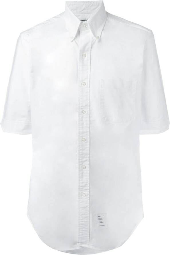 Thom Browne overhemd met borstzakje Wit