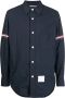 Thom Browne Overhemd met logopatch Blauw - Thumbnail 1