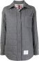 Thom Browne Oversized shirtjack Grijs - Thumbnail 1