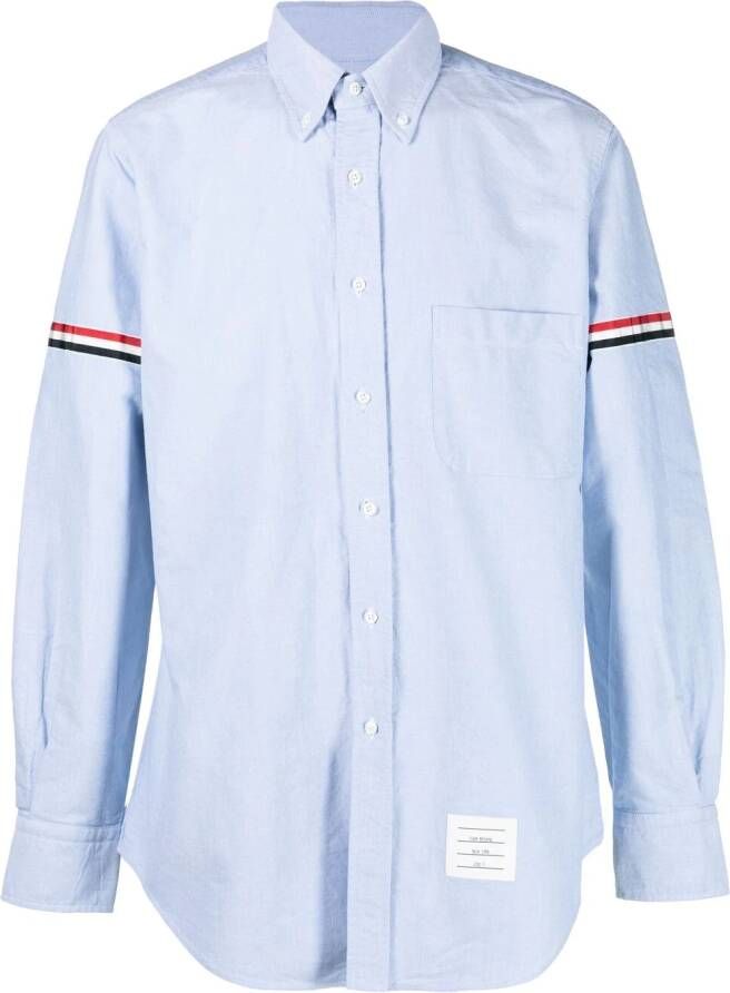 Thom Browne Oxford overhemd Blauw