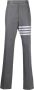 Thom Browne Pantalon met vier strepen Grijs - Thumbnail 1