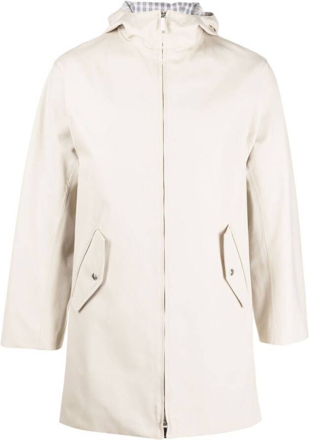 Thom Browne Parka met capuchon Beige