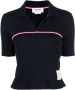 Thom Browne Poloshirt met korte mouwen Blauw - Thumbnail 1