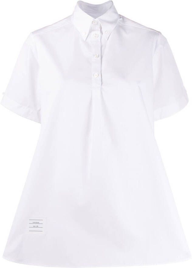 Thom Browne Shirt met korte mouwen Wit