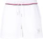 Thom Browne Shorts met logopatch Wit - Thumbnail 1