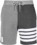 Thom Browne Shorts met vlakken Grijs - Thumbnail 1