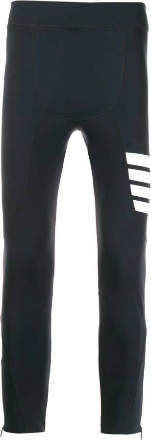 Thom Browne Sportlegging met 4 strepen Blauw