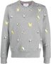 Thom Browne Sweater met borduurwerk Grijs - Thumbnail 1