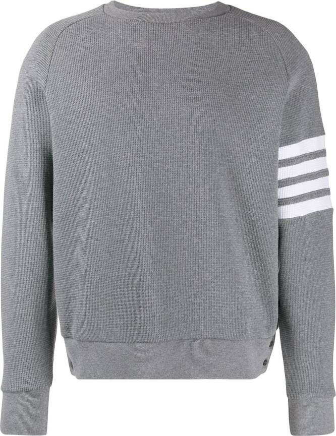 Thom Browne Sweater met raglan mouwen Grijs