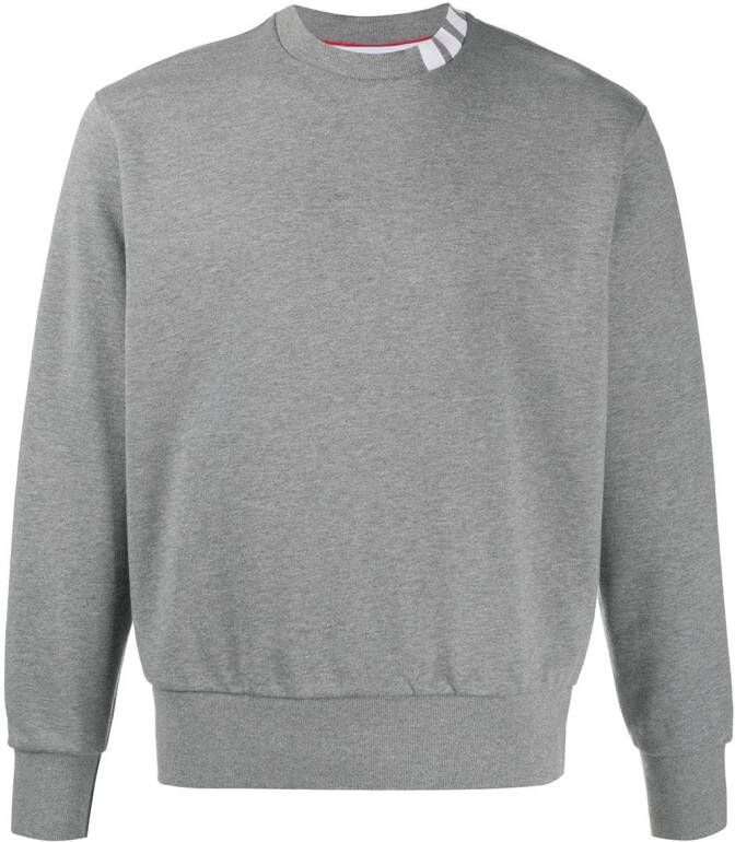 Thom Browne Sweater met ronde hals Grijs