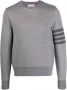 Thom Browne Sweater met ronde hals Grijs - Thumbnail 1