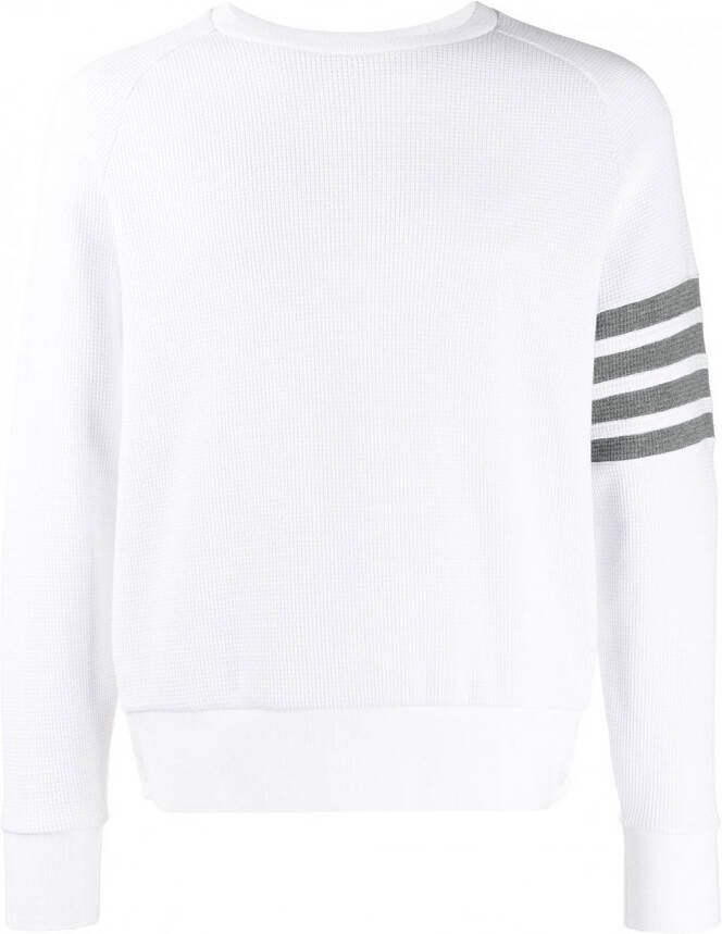 Thom Browne Sweater met ronde hals Wit