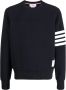 Thom Browne Sweater met vier strepen Blauw - Thumbnail 1